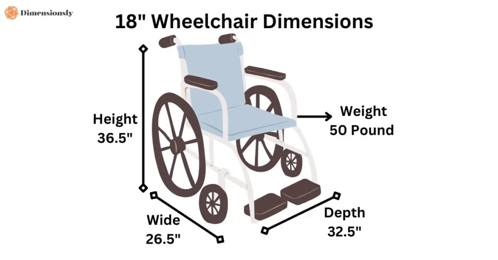 18" Wheelchair Dimensions