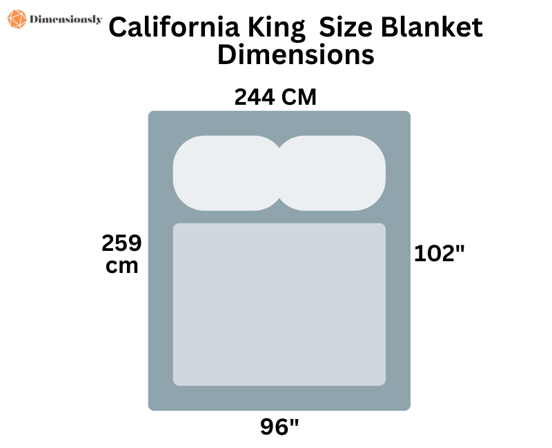 California King Blanket Dimensions