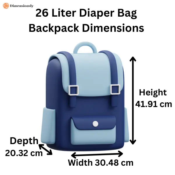 Diaper Bag Dimensions