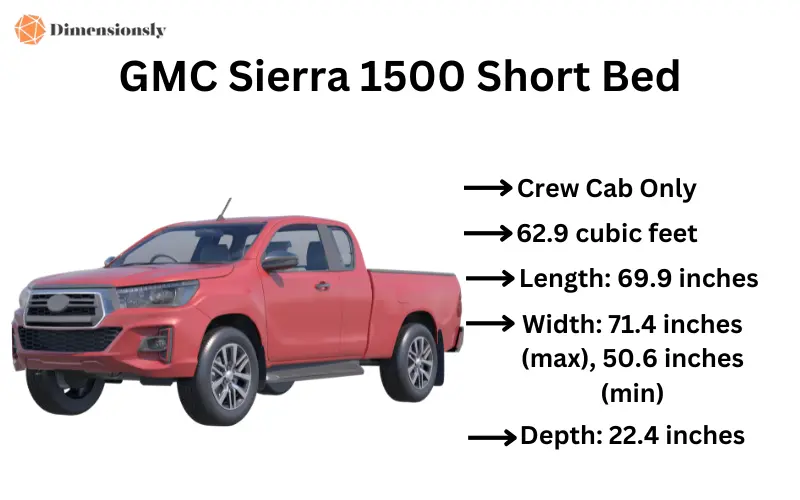 GMC Sierra 1500 Short Bed Dimensions