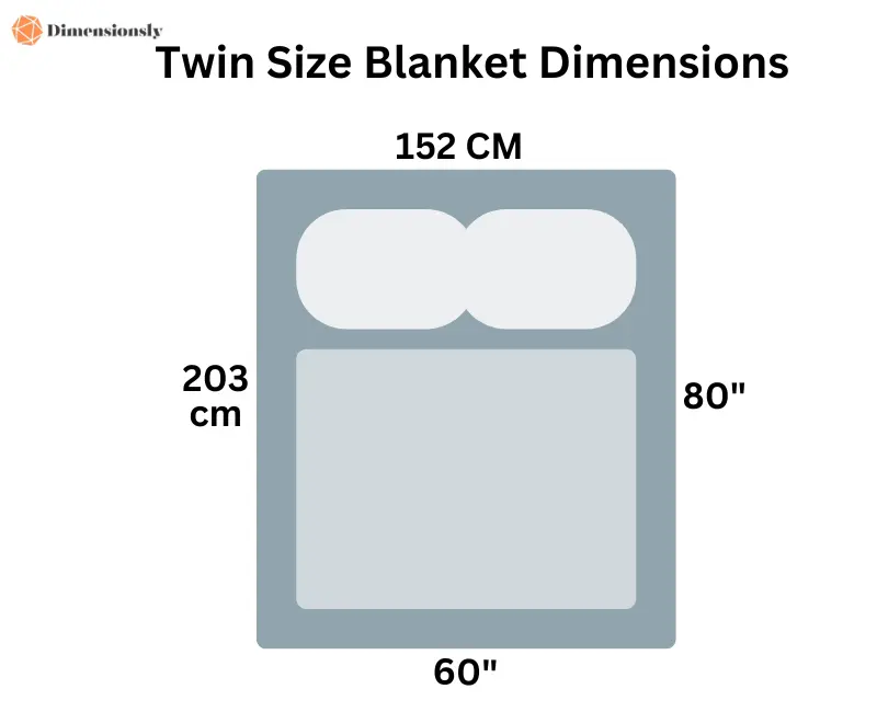 Twin Size Blanket Dimensions