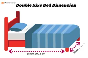 Double Size Bed Dimension