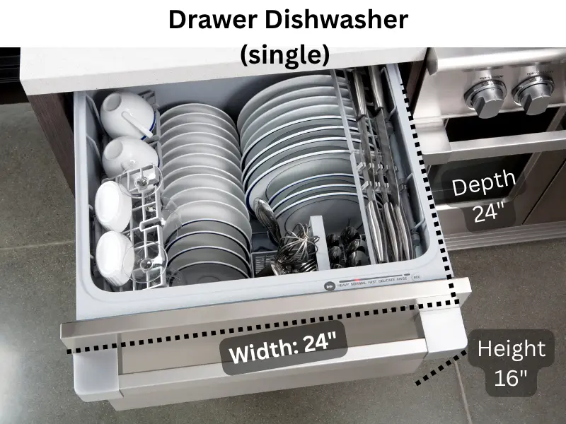 Drawer Dishwasher (single)