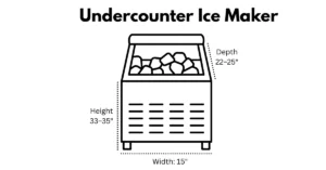 Ice Maker Dimensions